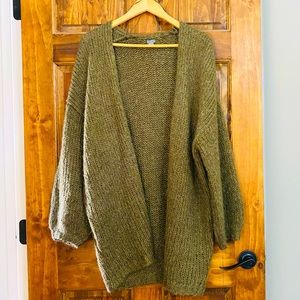 Green Cardigan